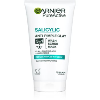 Garnier Pure Active exfoliant 3 in 1 - imagine 2
